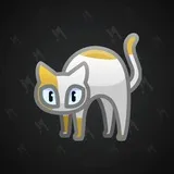 Scared Cat #16839