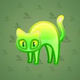 Scared Cat #16904