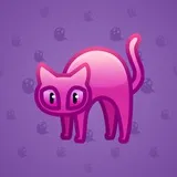 Scared Cat #16909 Scared Cat #16909