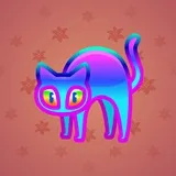 Scared Cat #16983