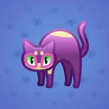 Scared Cat #17114