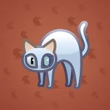 Scared Cat #17225 Scared Cat #17225