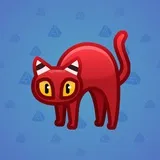 Scared Cat #17238