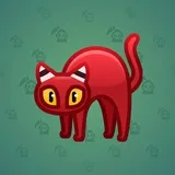 Scared Cat #17291 Scared Cat #17291