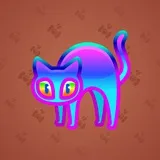 Scared Cat #17292