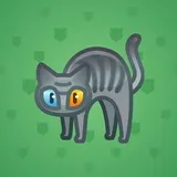 Scared Cat #17318
