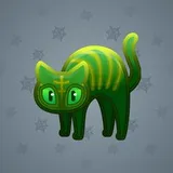 Scared Cat #17340