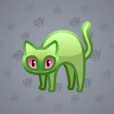 Scared Cat #17343
