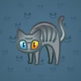 Scared Cat #1736