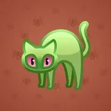 Scared Cat #17385