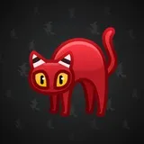 Scared Cat #17421
