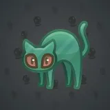 Scared Cat #17448