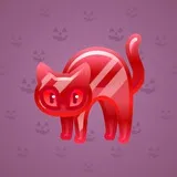 Scared Cat #17519