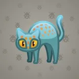 Scared Cat #17539 Scared Cat #17539