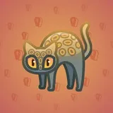 Scared Cat #17597
