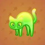 Scared Cat #1788 Scared Cat #1788