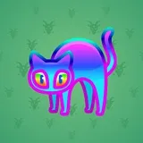 Scared Cat #1820 Scared Cat #1820