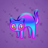Scared Cat #1829 Scared Cat #1829