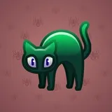 Scared Cat #1869 Scared Cat #1869