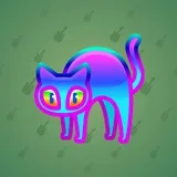 Scared Cat #1972 Scared Cat #1972