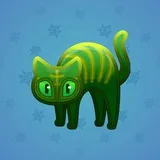 Scared Cat #2055 Scared Cat #2055