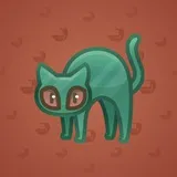 Scared Cat #2072 Scared Cat #2072