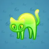 Scared Cat #2103 Scared Cat #2103