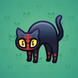 Scared Cat #2132