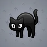 Scared Cat #2164