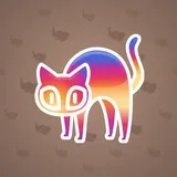 Scared Cat #2171