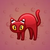 Scared Cat #2172