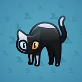 Scared Cat #2448
