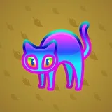 Scared Cat #2560