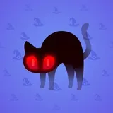 Scared Cat #2576
