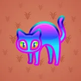 Scared Cat #2687