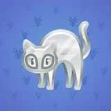 Scared Cat #2925 Scared Cat #2925