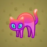 Scared Cat #2960 Scared Cat #2960