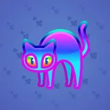 Scared Cat #3003