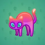 Scared Cat #304 Scared Cat #304