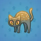 Scared Cat #3073 Scared Cat #3073