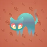 Scared Cat #3102