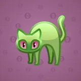Scared Cat #3252 Scared Cat #3252