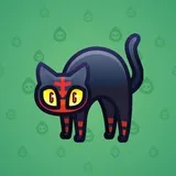 Scared Cat #3417