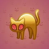 Scared Cat #3421 Scared Cat #3421