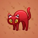 Scared Cat #3493