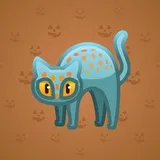 Scared Cat #3508