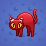 Scared Cat #3557