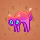 Scared Cat #3583