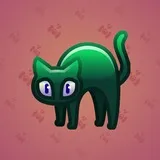 Scared Cat #3616