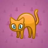 Scared Cat #3629 Scared Cat #3629